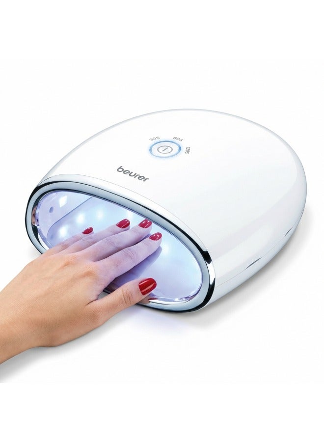 Beurer مجفف أظافر LED/UV | MP48 | أداة احترافية لنمذجة الأظافر الاصطناعية لفن الأظافر الجيليش - Image 1